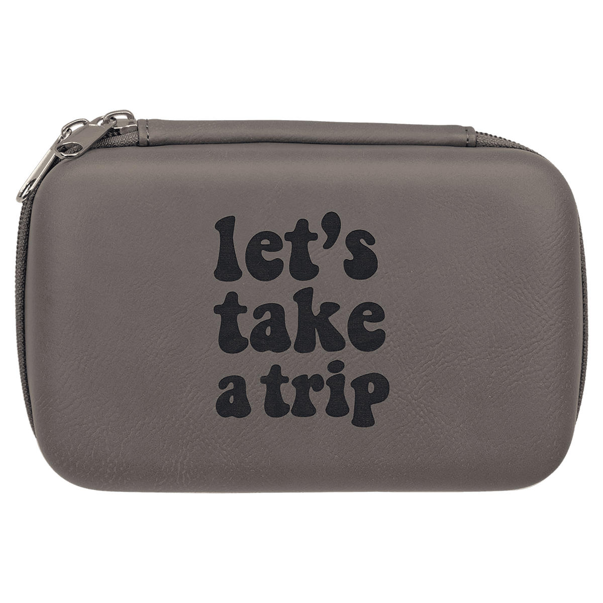 Personalized 7" X 4" X 2 1/2" Rawhide Smoke Case - GFT2482