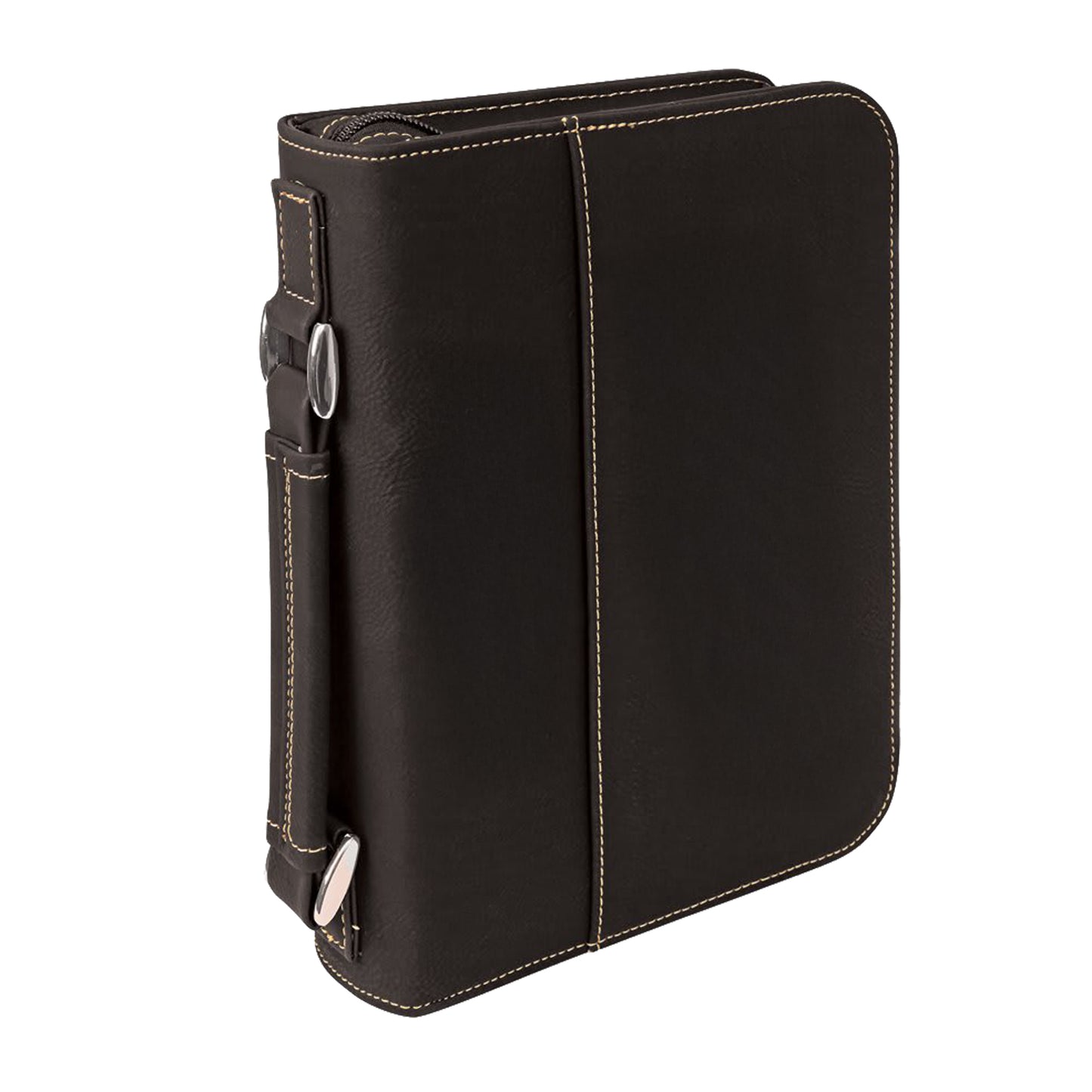 Personalized Leatherette Book/Bible Cover with Handle & Zipper 7 1/2" x 10 3/4"