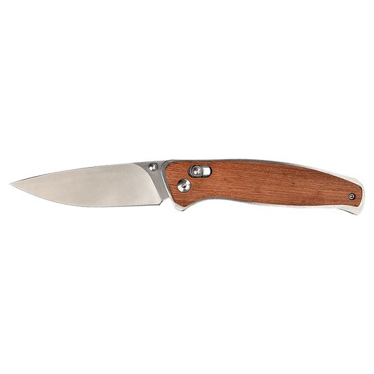 Wood Button Lock Folding Knife - A Personalized Gift (Copy)