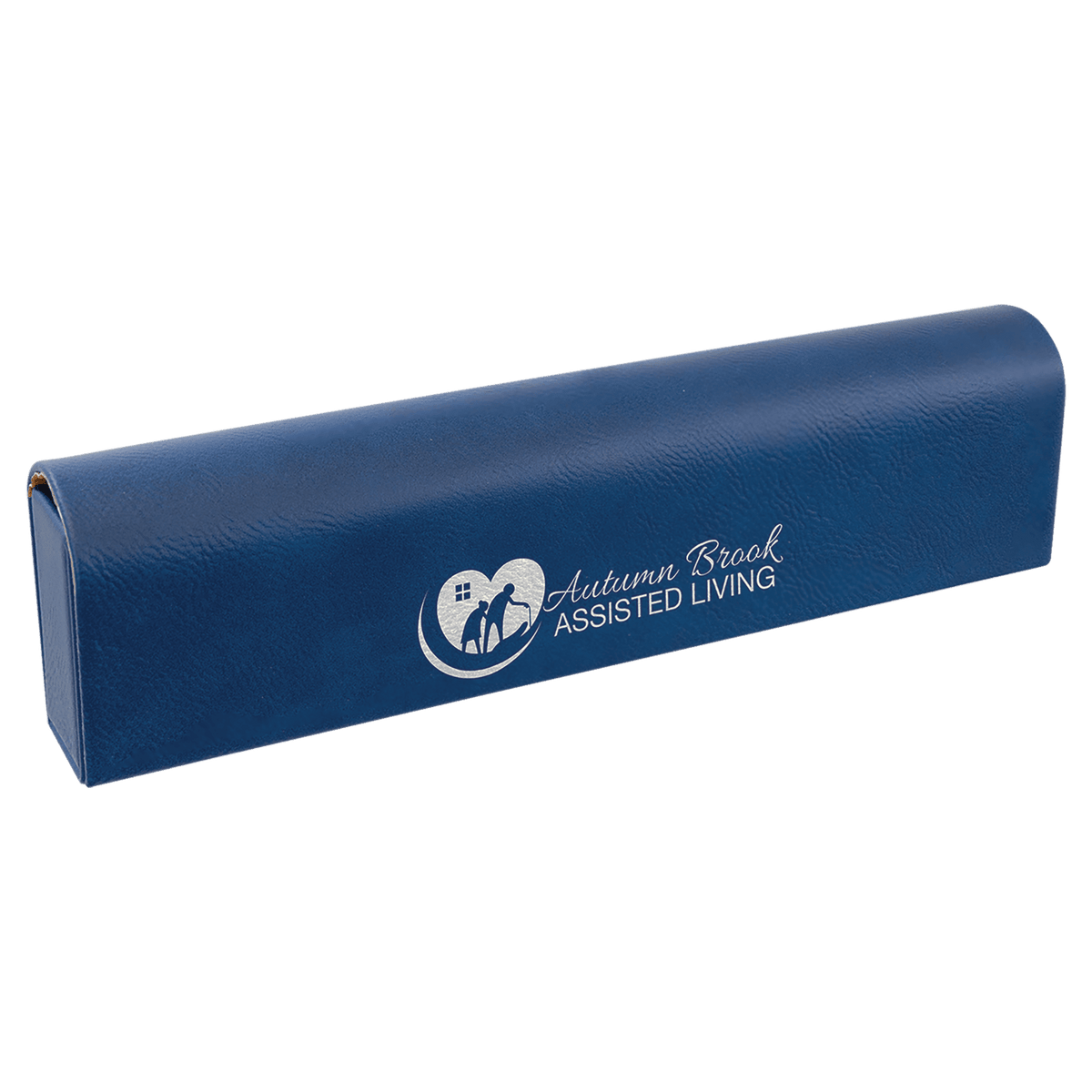 Personalized 9 3/4" X 2 1/2" Rawhide Laserable Leatherette Pill Box - GFT2440