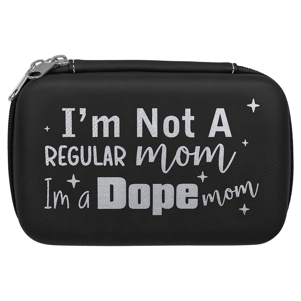 Personalized 7" X 4" X 2 1/2" Rawhide Smoke Case - GFT2481