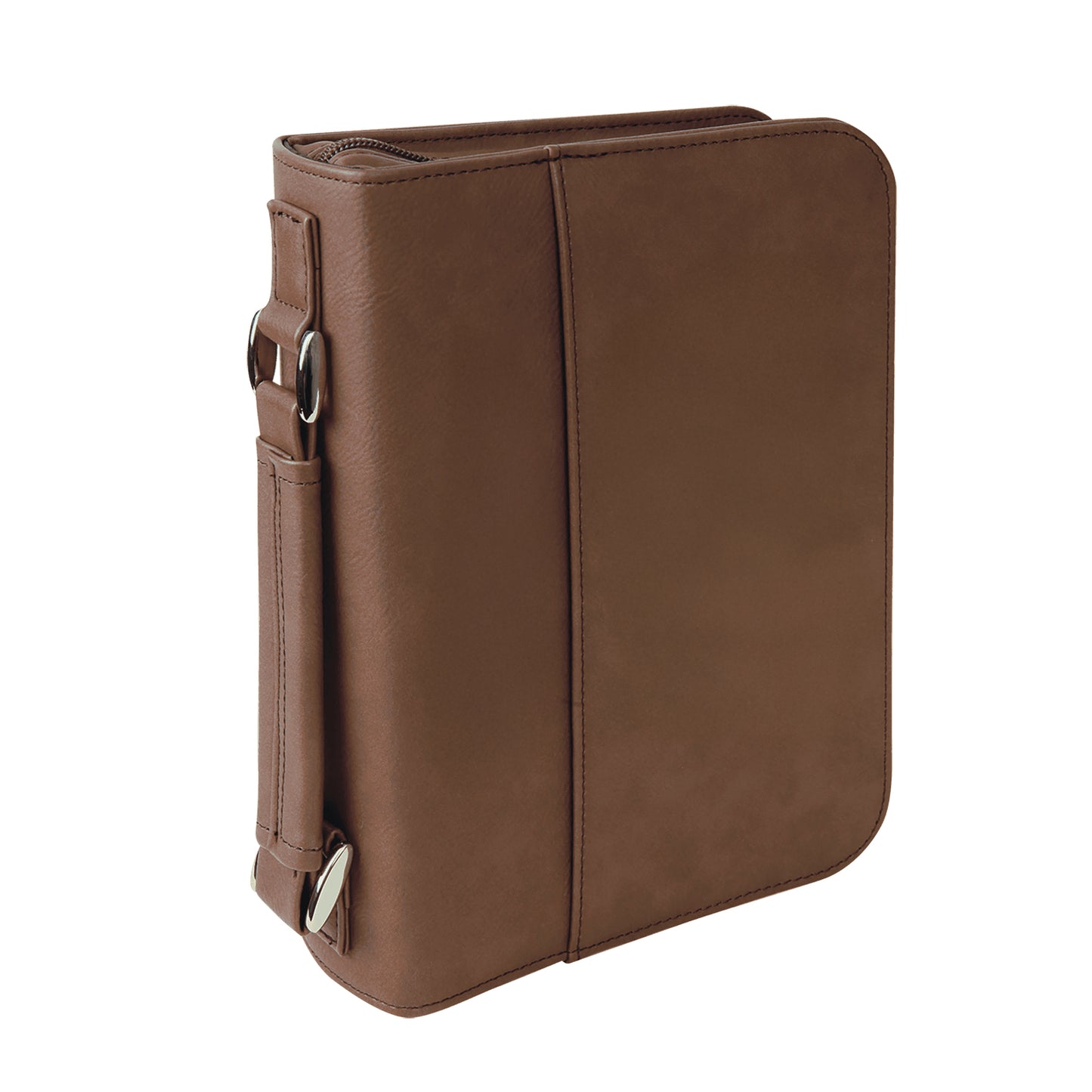Personalized Leatherette Book/Bible Cover with Handle & Zipper  7 1/2" x 10 3/4"