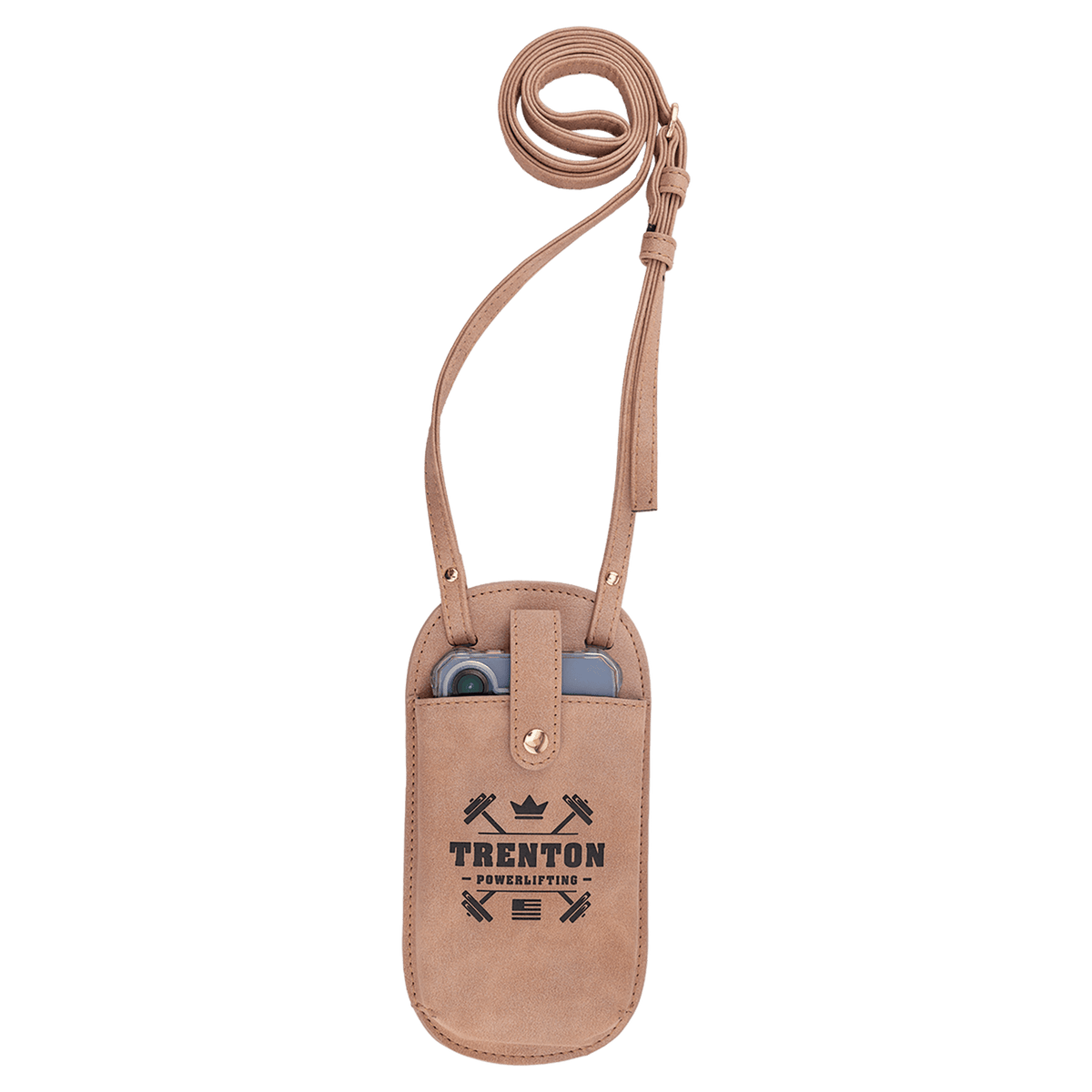 Personalized Essential Bag - Laserable Leatherette, Creekside Collection, Blush - LLB175