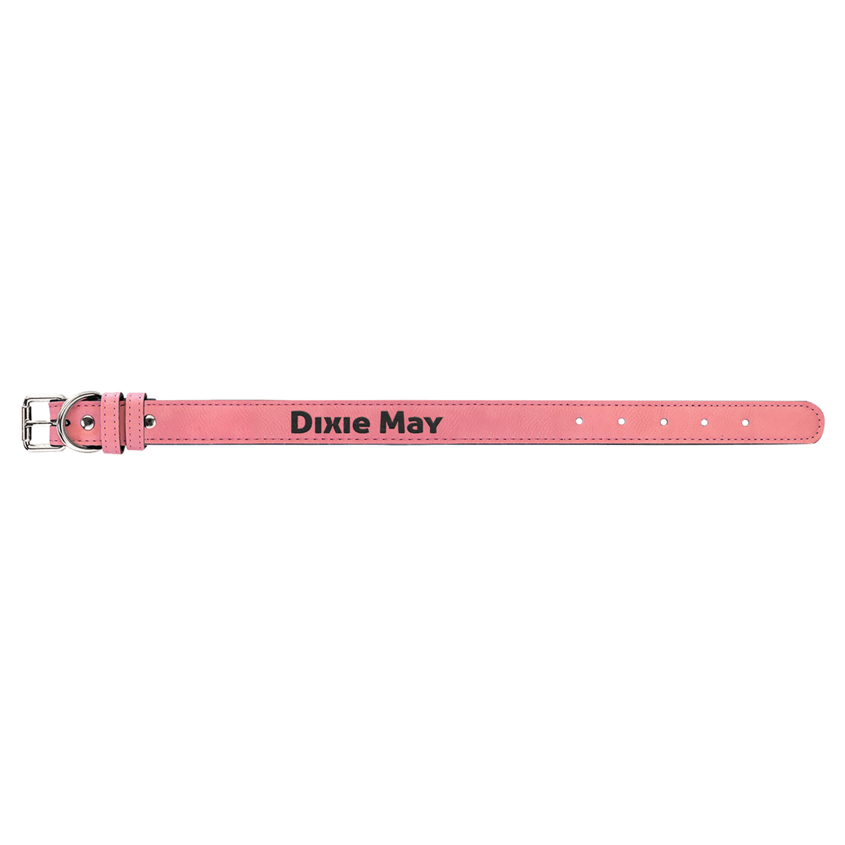 Personalized Small 15" X 3/4" Rawhide Laserable Leatherette Dog Collar - LLC503