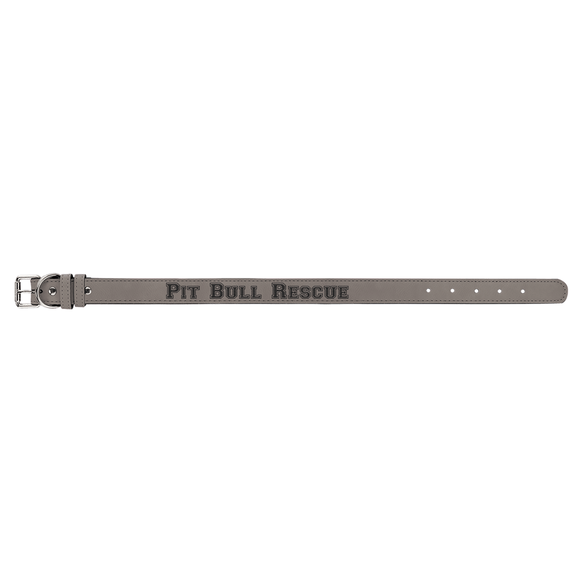 Personalized Large 23" X 1" Rawhide Laserable Leatherette Dog Collar - LLC532
