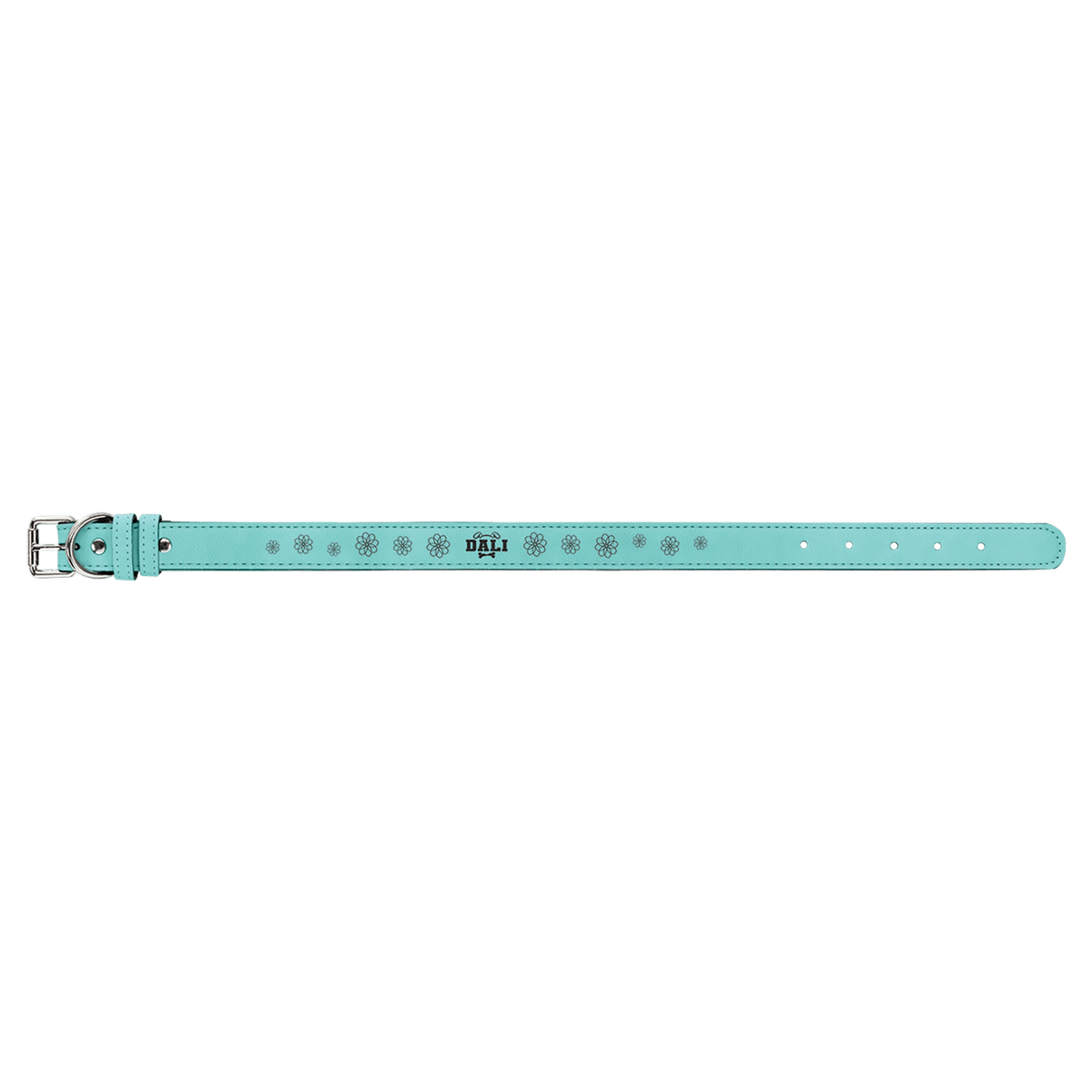 Personalized Large 23" X 1" Rawhide Laserable Leatherette Dog Collar - LLC534