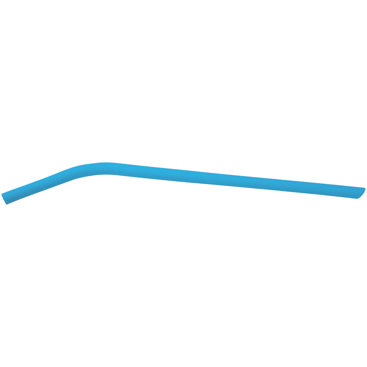 Personalized 10" Blue Small Silicone Straw - SST231