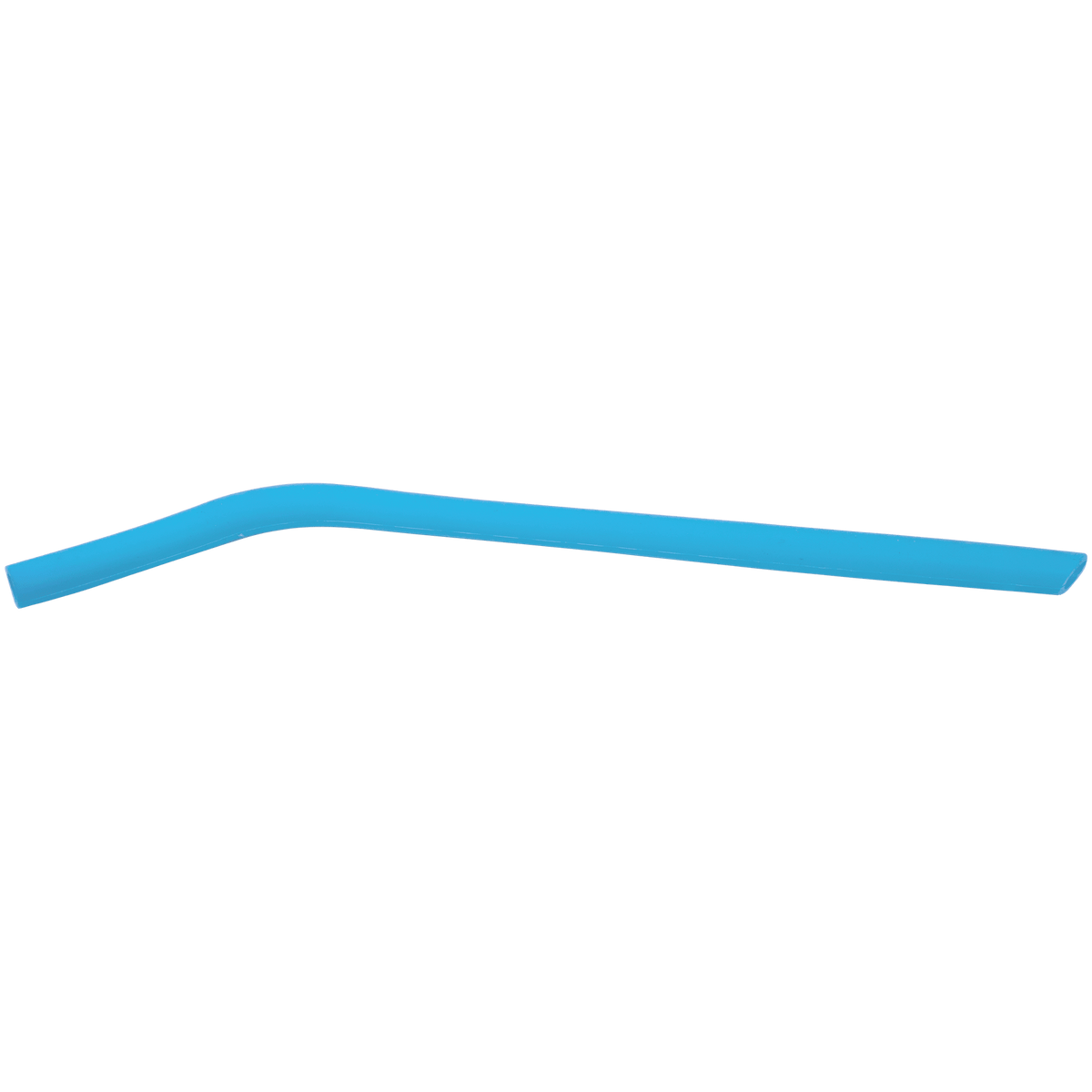 Personalized 10" Blue Large Silicone Straw - SST251