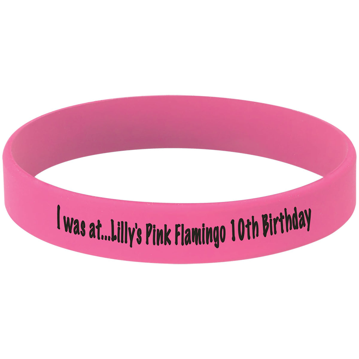 Personalized 3 3/4" Black/White Laserable Bracelet - SWB202