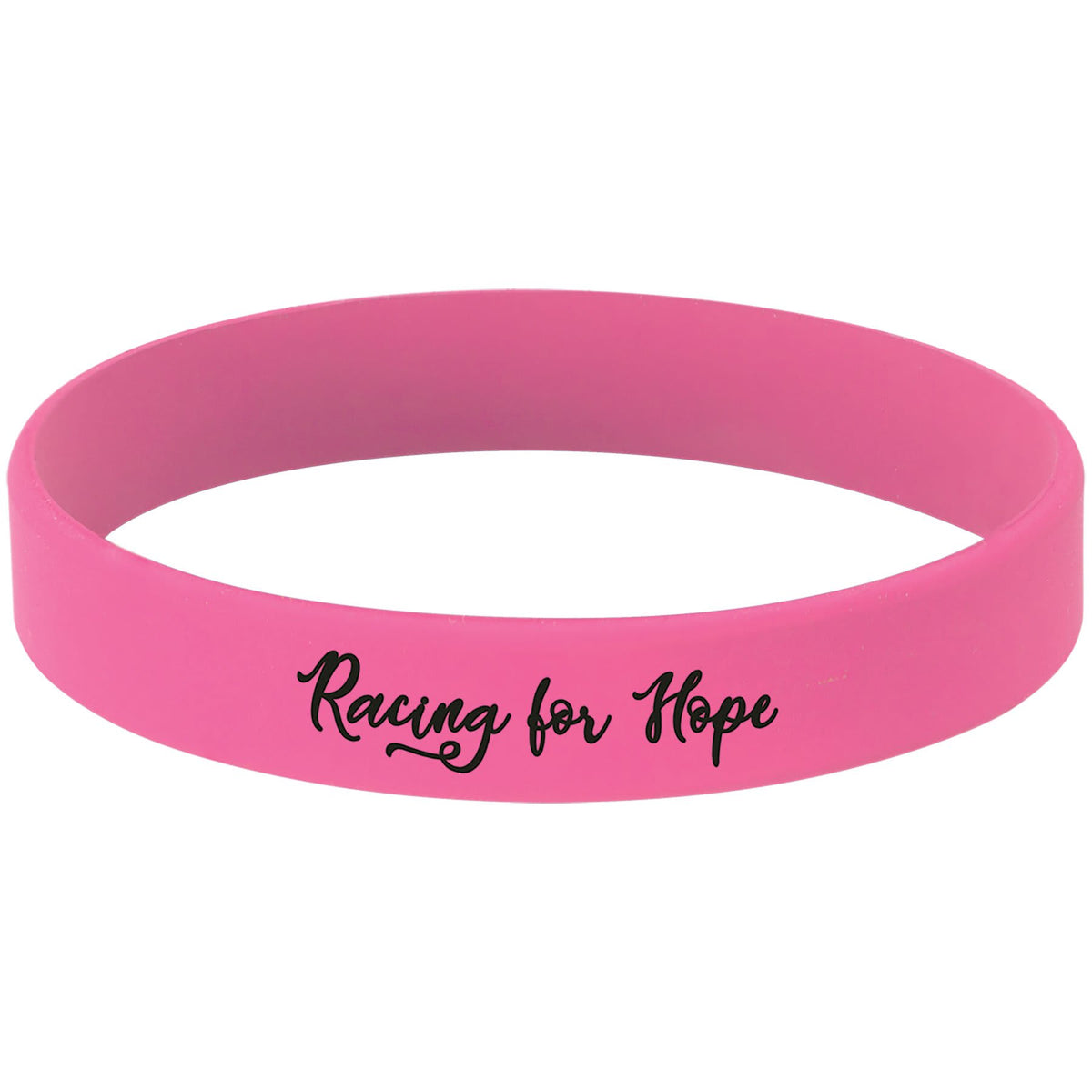 Personalized 4 1/8" Black/White Laserable Bracelet - SWB402