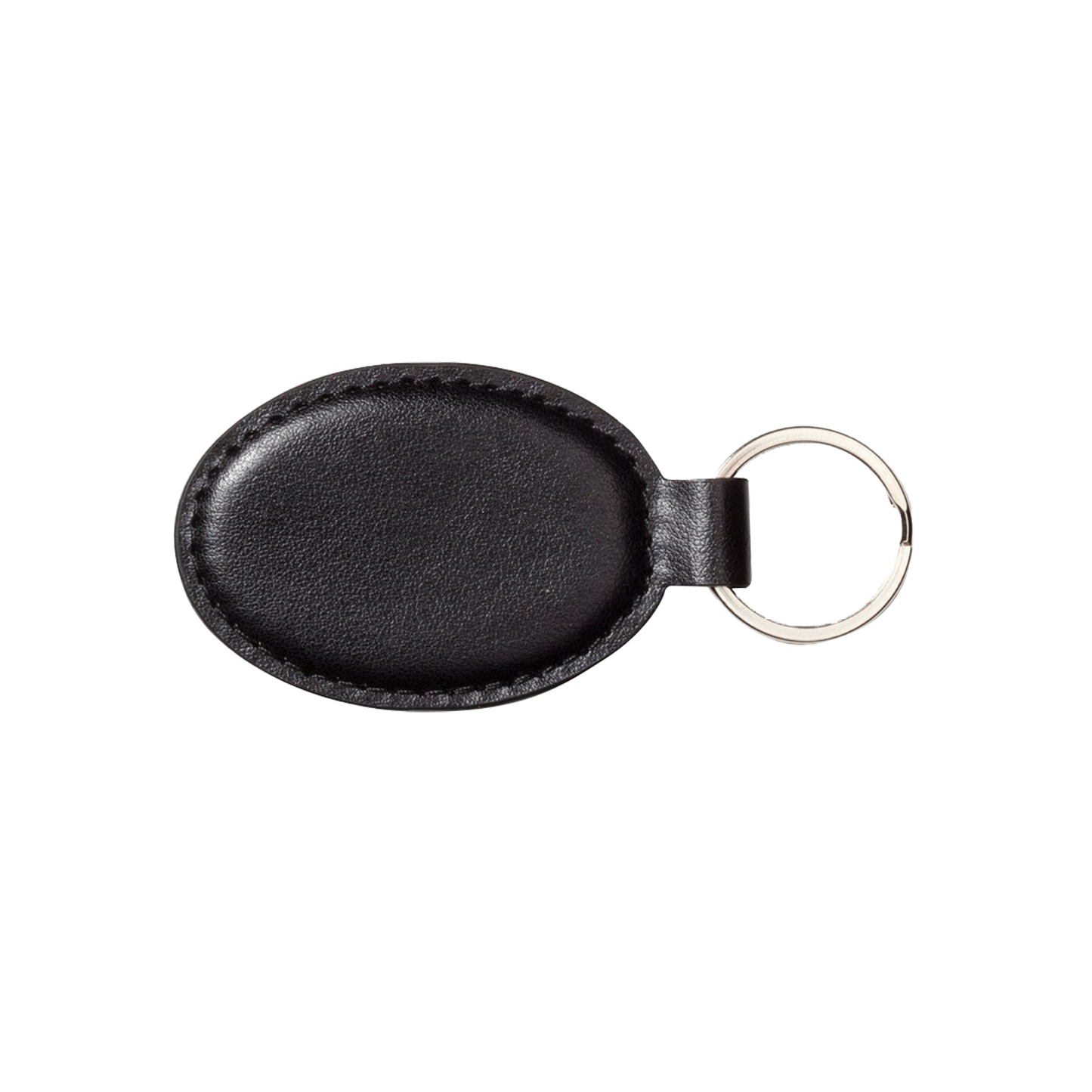 The Perfect Small Gift – Personalized Leatherette Oval Keychain