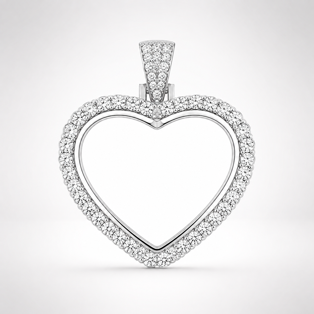 Personalized Photo Heart Pendant