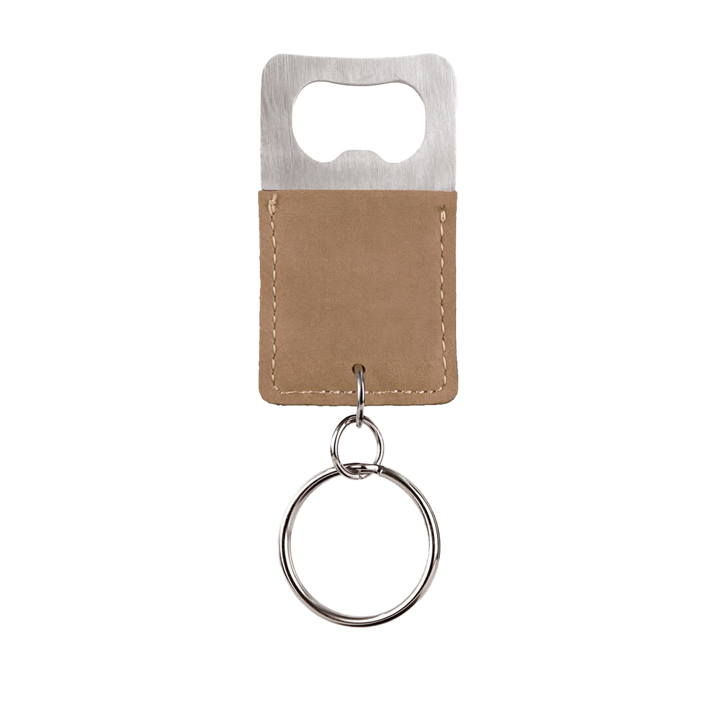 The Perfect Small Gift – Personalized Leatherette Bottle opener Keychain