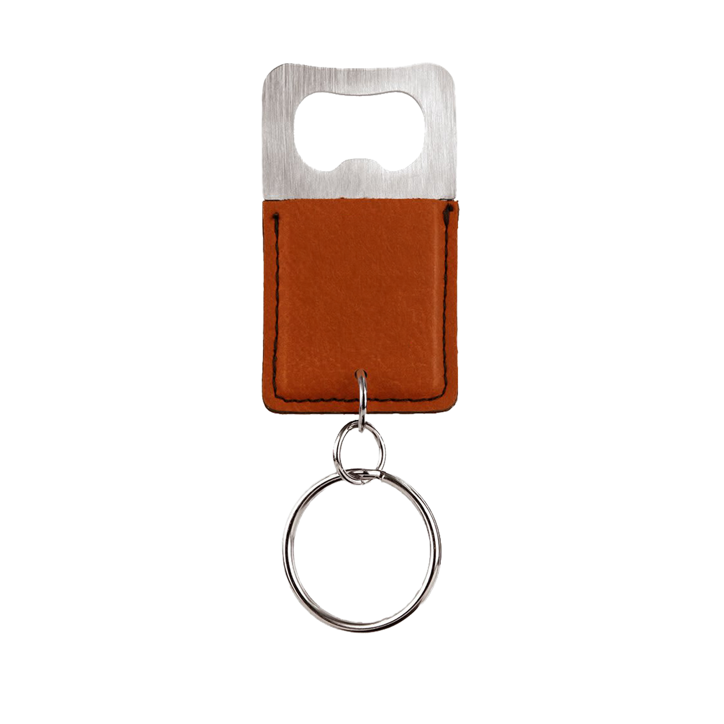 The Perfect Small Gift – Personalized Leatherette Bottle opener Keychain