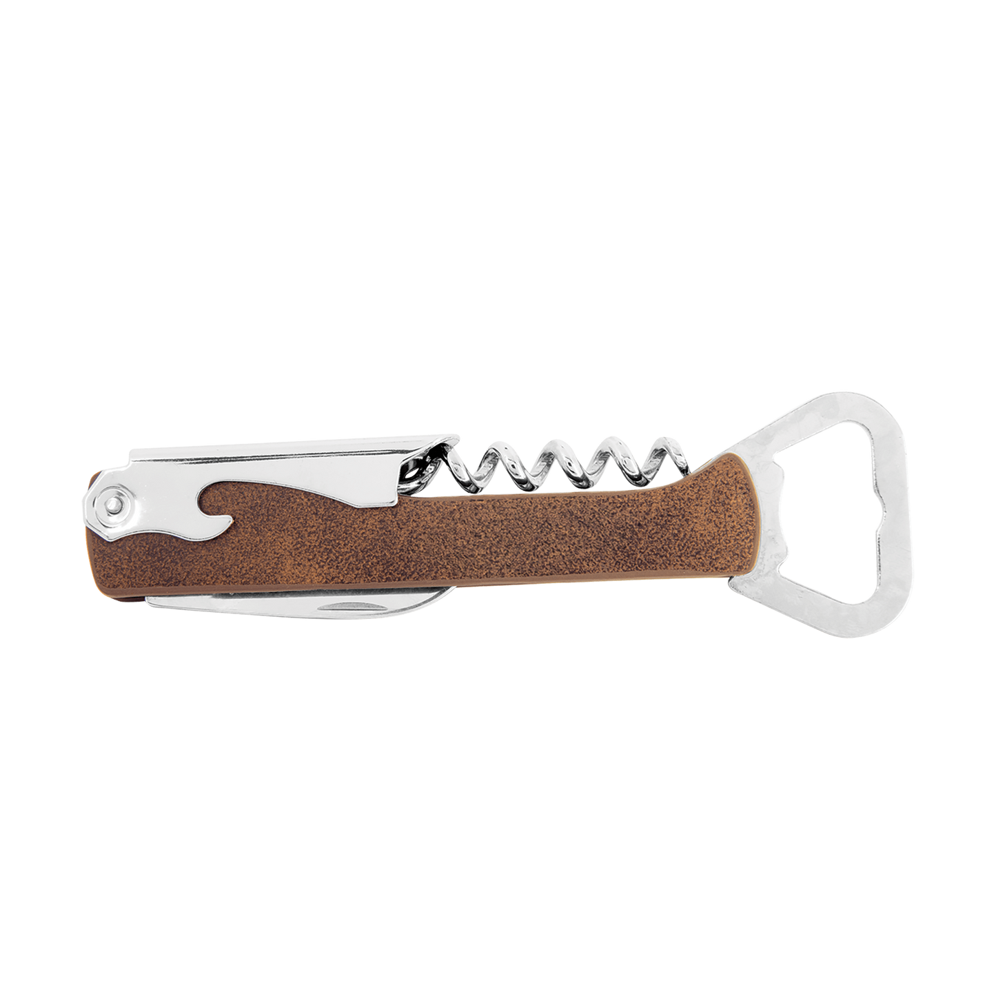 Personalized Wood-Handle Wine & Bottle Opener Multi-Tool