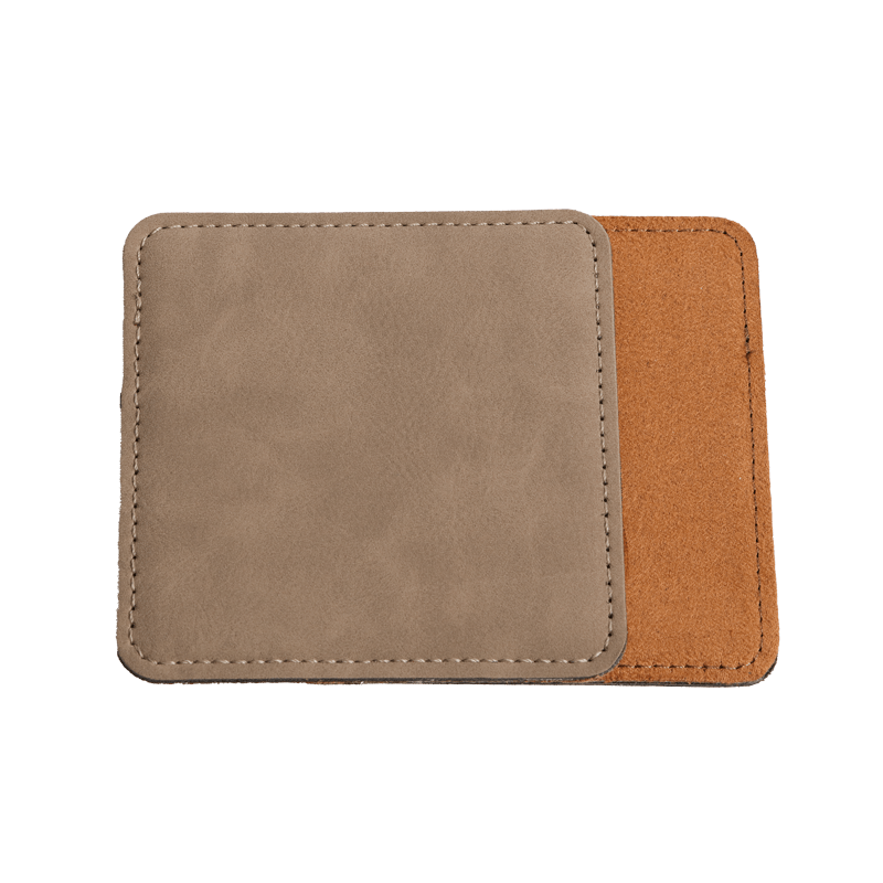 leather Saddle Collection Square Coasters: The Perfect Personalized Gift