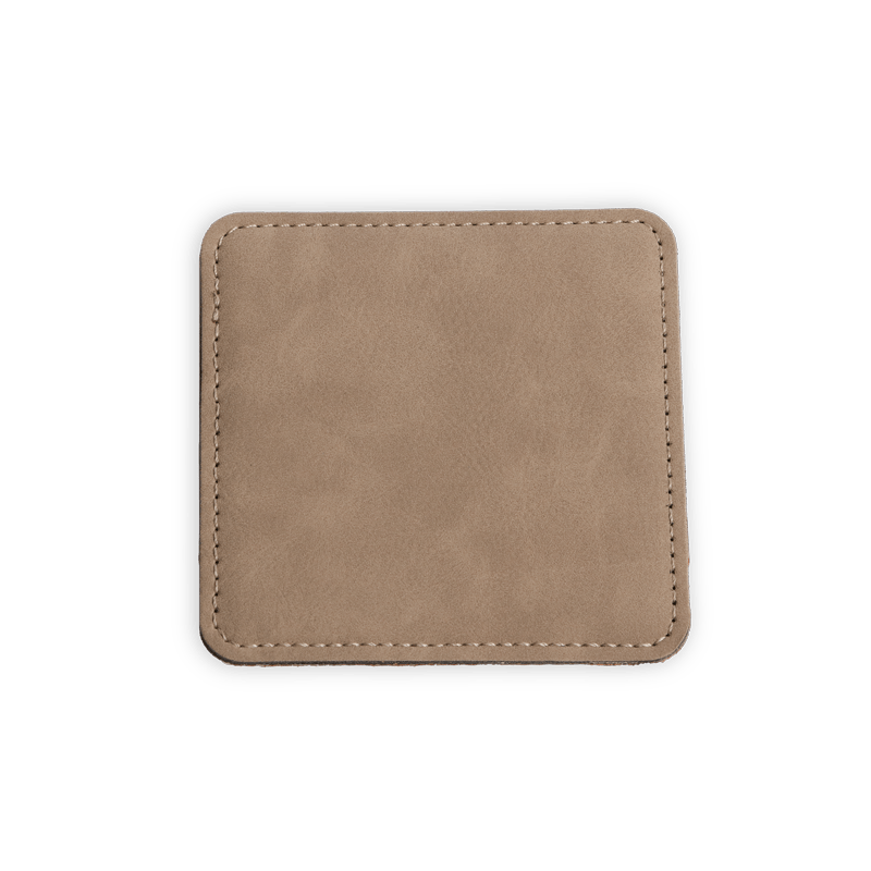 leather Saddle Collection Square Coasters: The Perfect Personalized Gift