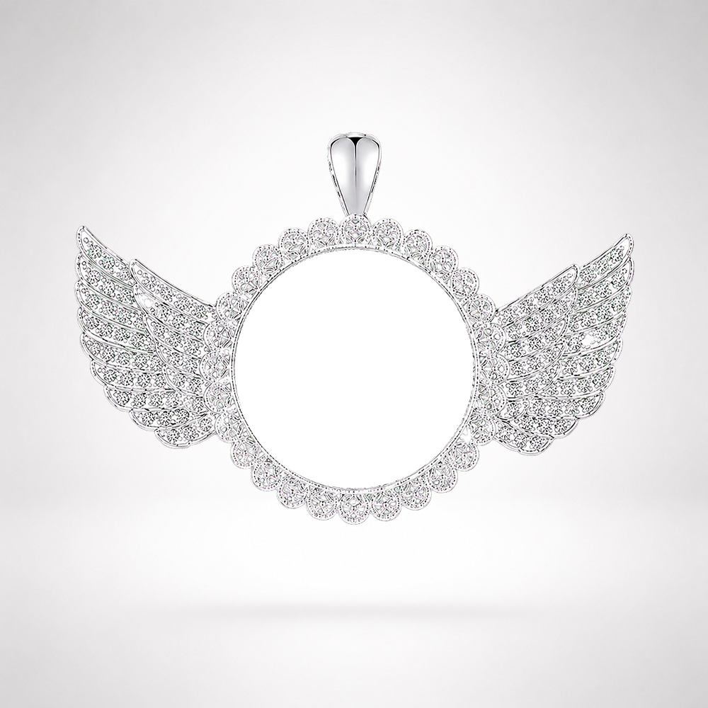Winged Silver Pendant