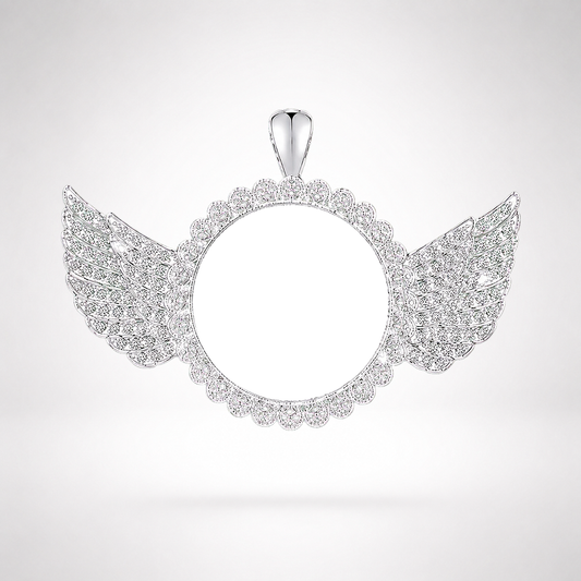 Winged Silver Pendant